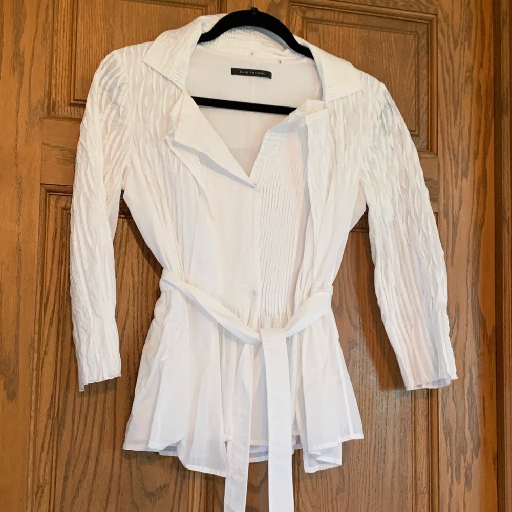 Elie Tahari Top Extra Small - Picture 1 of 5